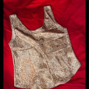 VAN MAR INNOVATIVE UNDER FASHIONS ANIMAL PRINT TOP